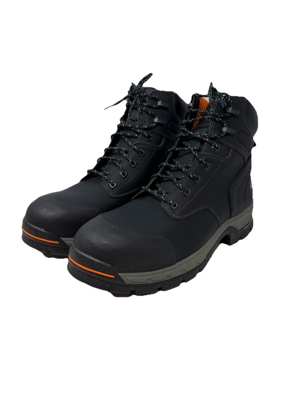Timberland Pro Stockdale Men's 13 W Black Work Boots 6" Alloy Safety Toe 1064A